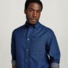 1-Pocket Regular Denim Shirt