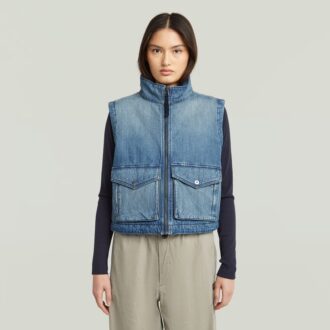 2-Pocket Padded Zip Vest