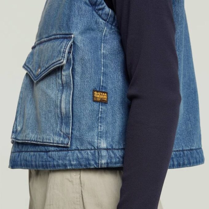 2-Pocket Padded Zip Vest