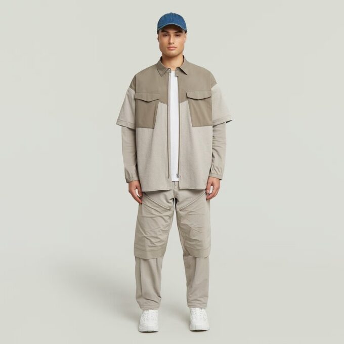 3D Belt Loose Track Pant