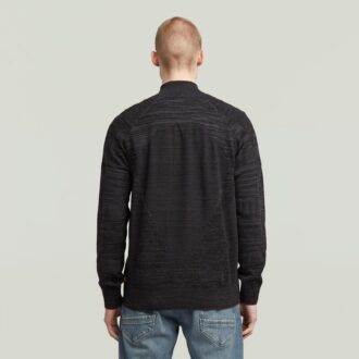 3D Biker Full Zip Knit