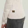 3D Biker Knit Slim Full Zip Knit