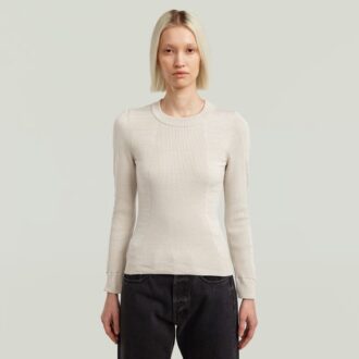 3D Biker Knit Slim Knit