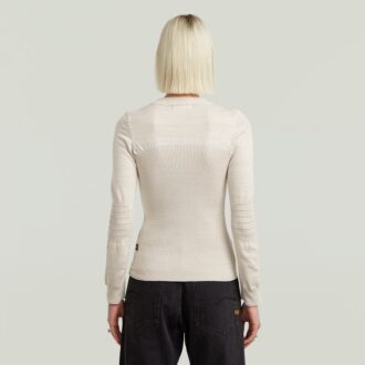 3D Biker Knit Slim Knit