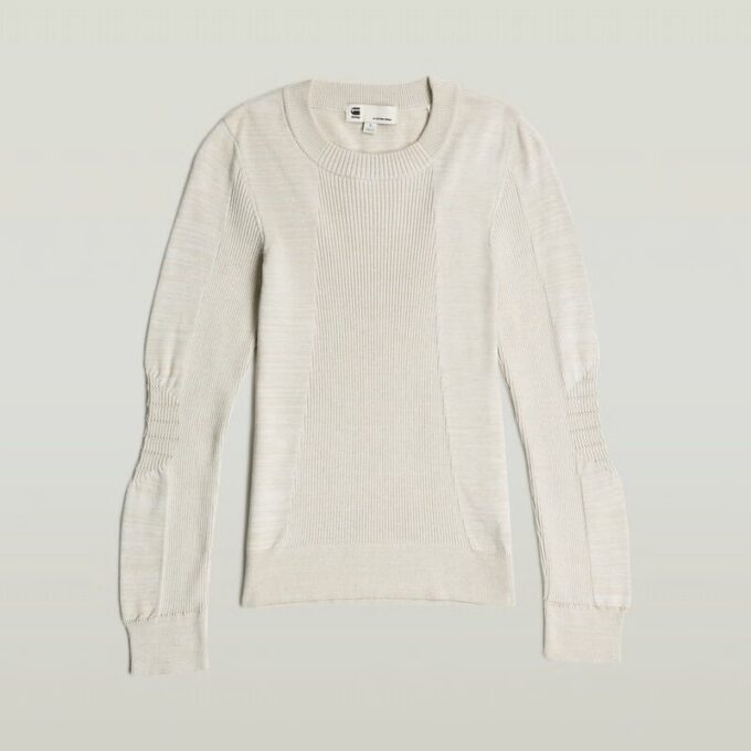 3D Biker Knit Slim Knit