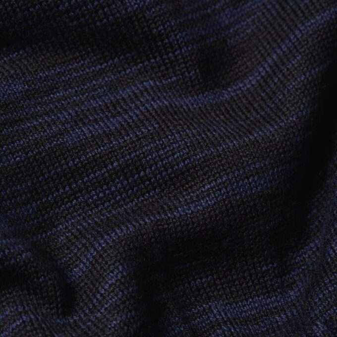 3D Biker Knit Slim Pullover