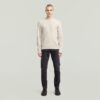 3D Biker Ribbed Knit Pullover 3D Biker Ribbed Knit Pullover