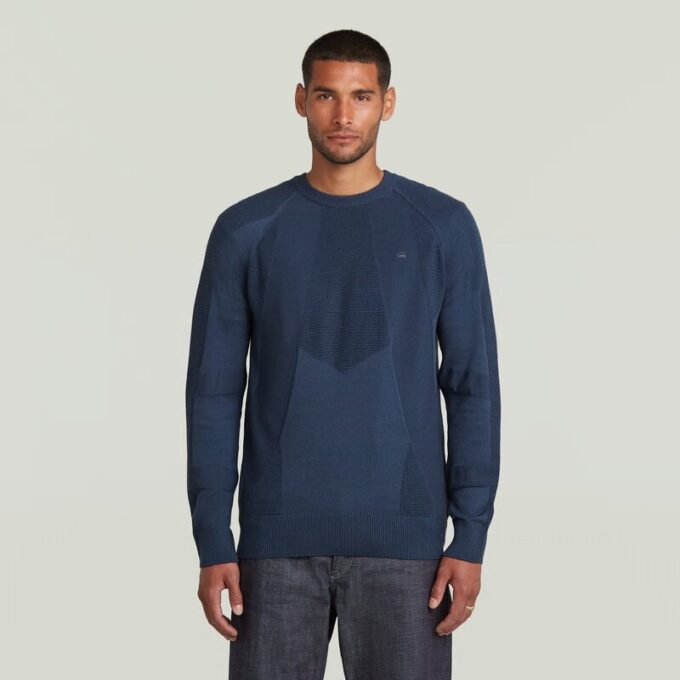 3D Biker Ribbed Pullover 3D Biker Ribbed Pullover