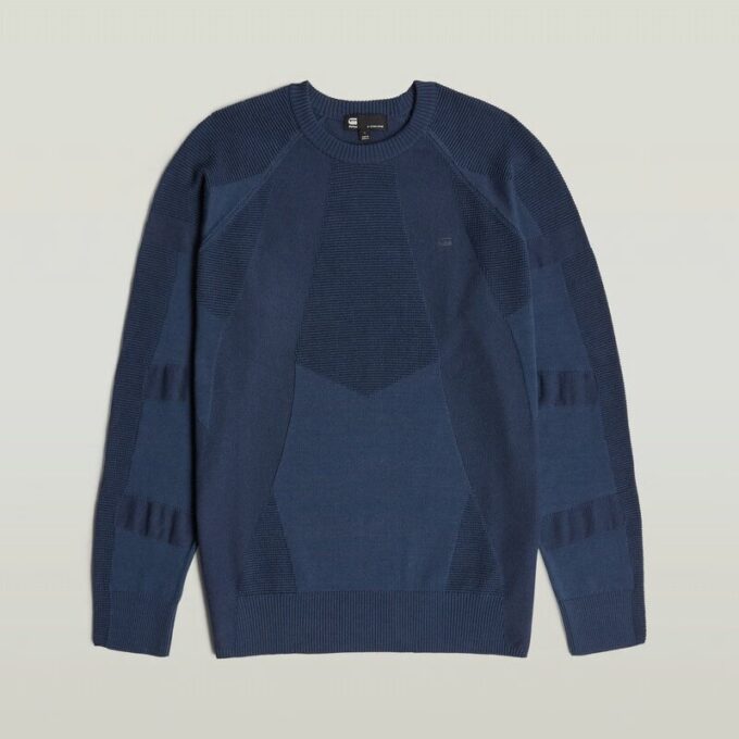 3D Biker Ribbed Pullover 3D Biker Ribbed Pullover