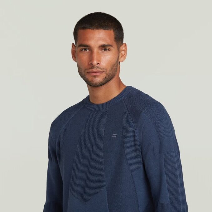 3D Biker Ribbed Pullover 3D Biker Ribbed Pullover