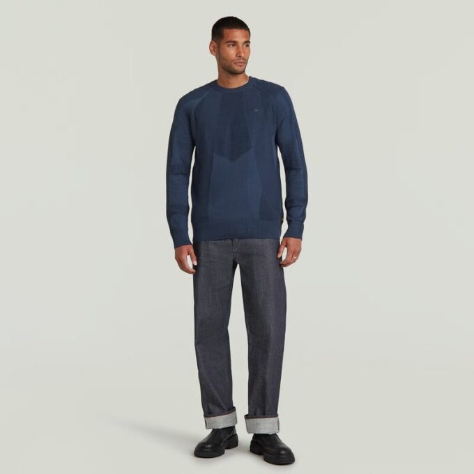 3D Biker Ribbed Pullover 3D Biker Ribbed Pullover