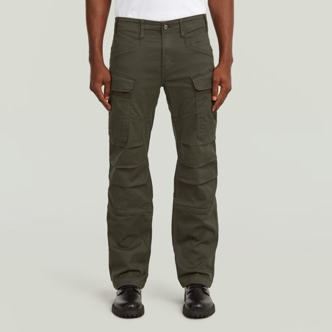 3D Regular Straight Cargo Pants