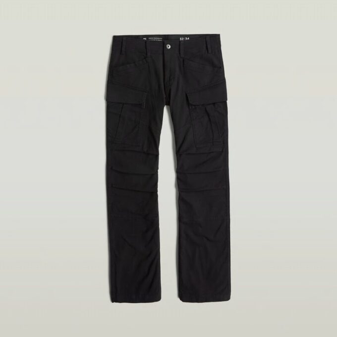 3D Regular Straight Cargo Pants