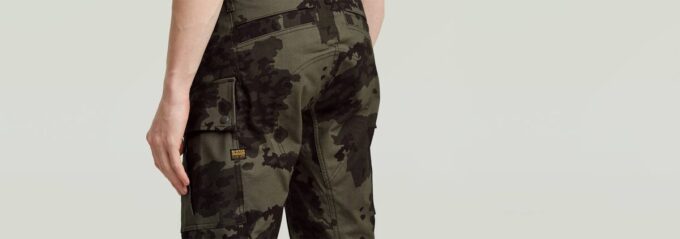 3D Regular Straight Cargo Pants