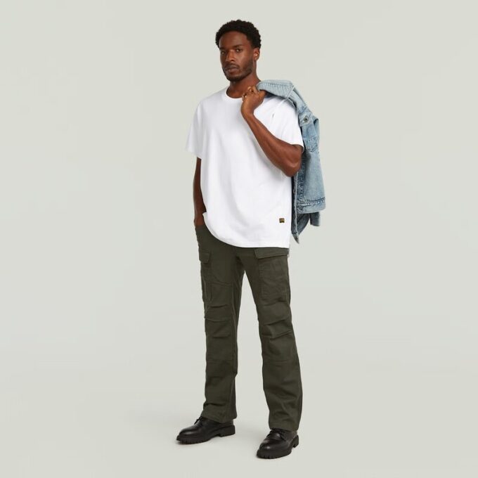 3D Regular Straight Cargo Pants