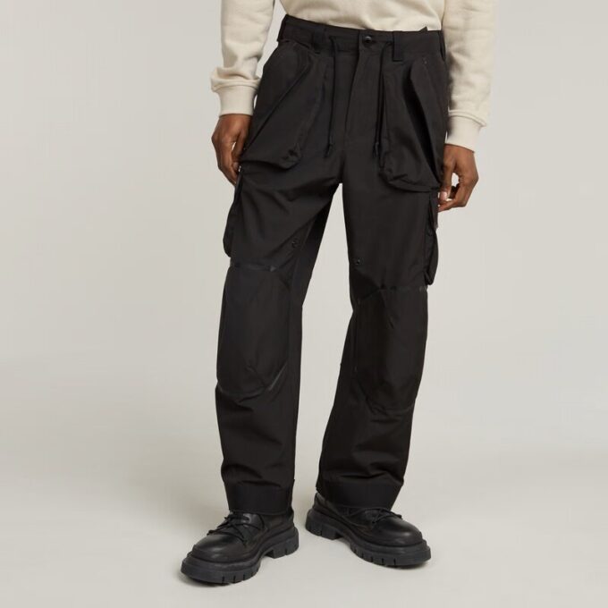 3D Relaxed Knee Cargo Pants