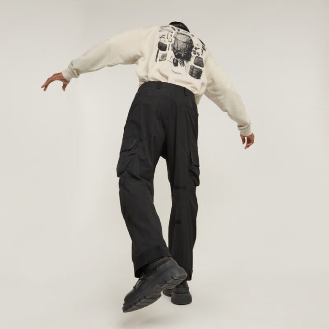 3D Relaxed Knee Cargo Pants