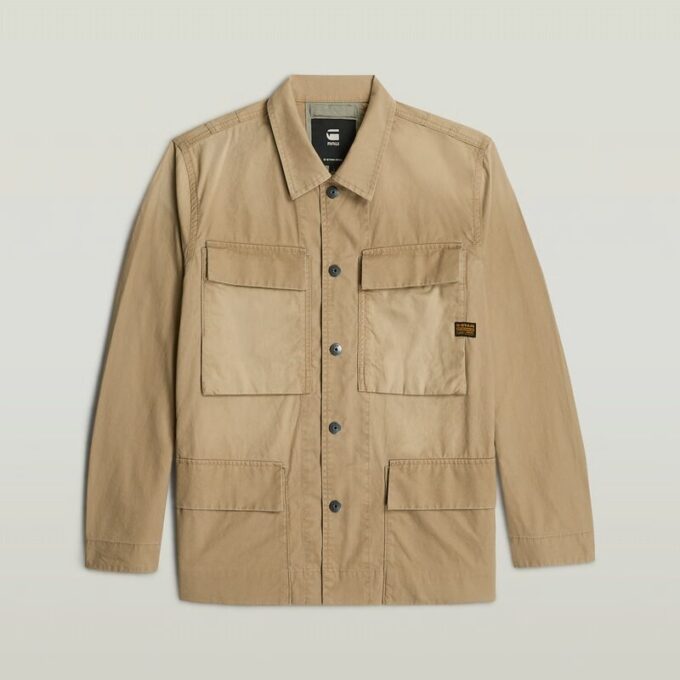 4 Pockets Overshirt