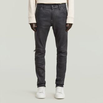 5620 3D Zip Knee Skinny Jeans