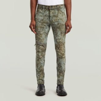 5620 3D Zip Knee Skinny Jeans