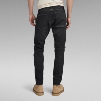5620 3D Zip Knee Skinny Jeans