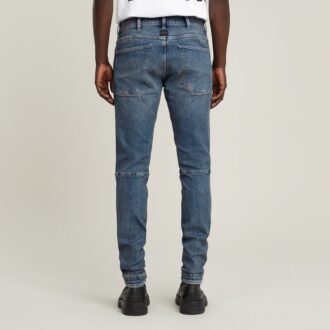 5620 3D Zip Knee Skinny Jeans