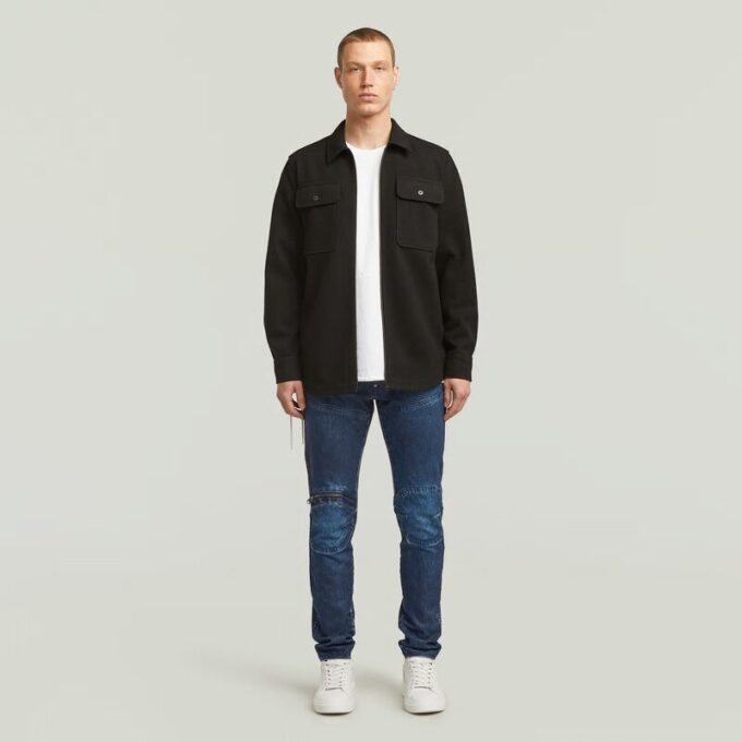 5620 3D Zip Knee Skinny Jeans 5620 3D Zip Knee Skinny Jeans