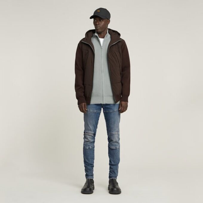 5620 3D Zip Knee Skinny Jeans 5620 3D Zip Knee Skinny Jeans