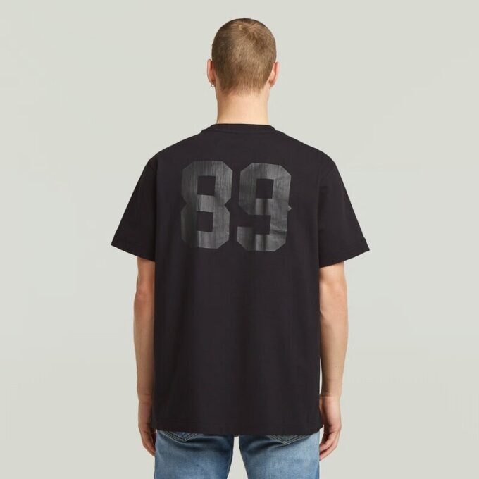 89 Back Graphic Loose T-Shirt