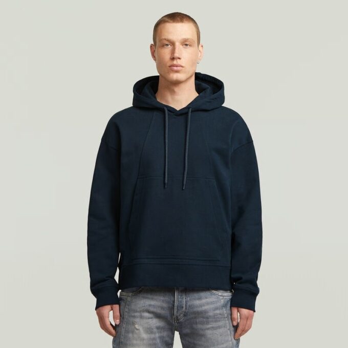 A Line Loose Hoodie Sweater