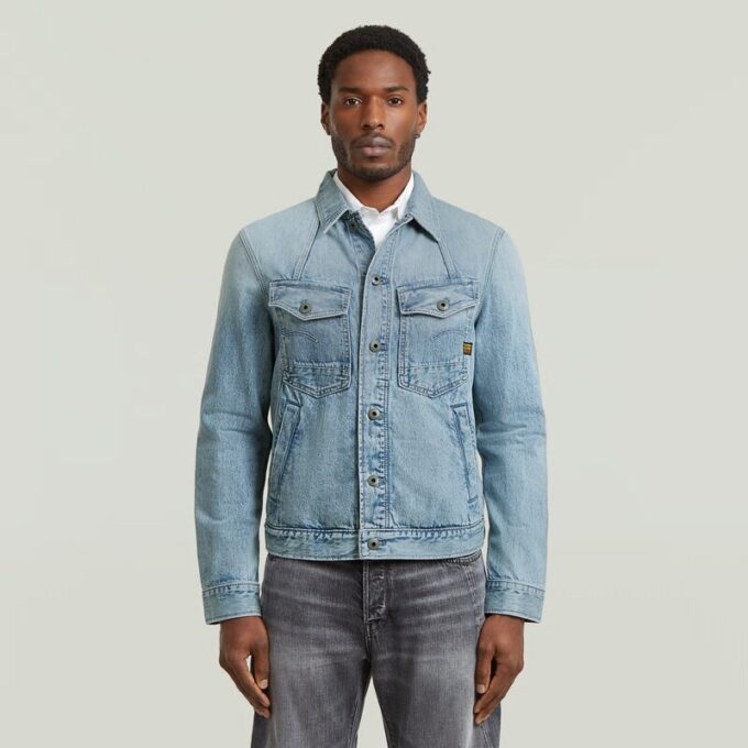A-Line Slim Denim Jacket