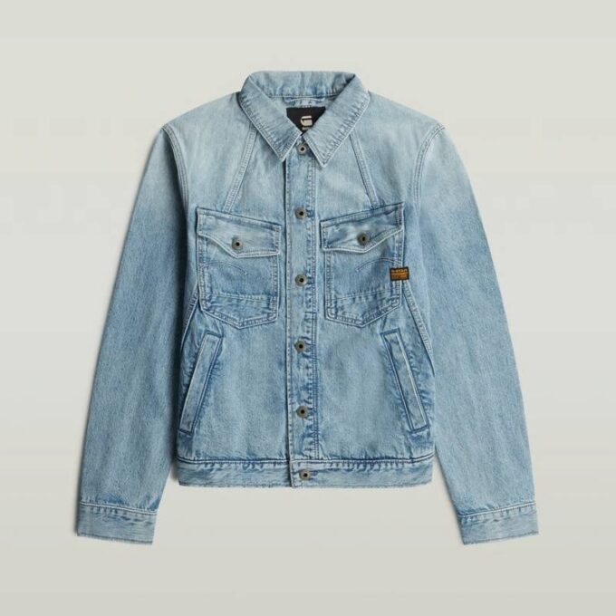 A-Line Slim Denim Jacket