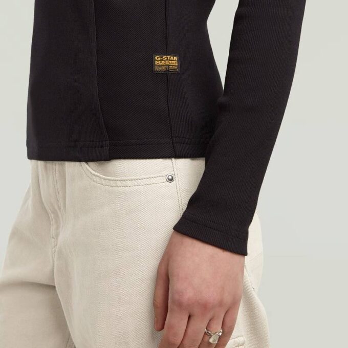 A-Line Slim Mock T-Shirt A-Line Slim Mock T-Shirt