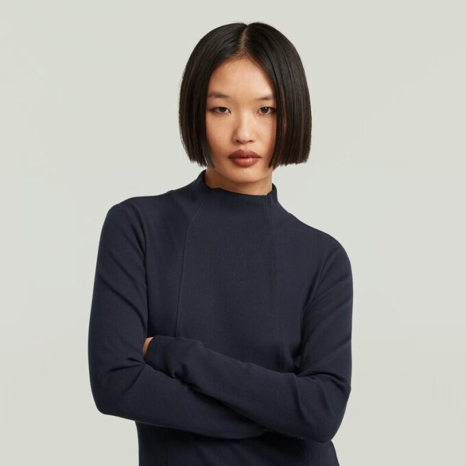 A-Line Slim Mock T-Shirt A-Line Slim Mock T-Shirt