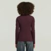 A-Line Slim Rib Mock T-Shirt A-Line Slim Rib Mock T-Shirt
