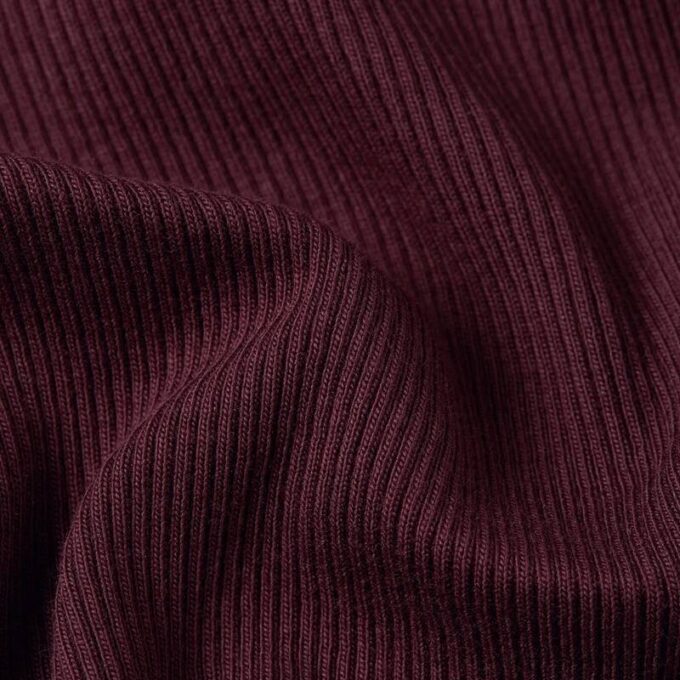 A-Line Slim Rib Mock T-Shirt A-Line Slim Rib Mock T-Shirt