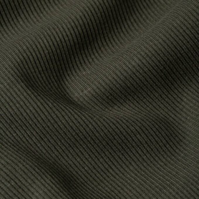 A Line Slim Rib Mock T-Shirt A Line Slim Rib Mock T-Shirt