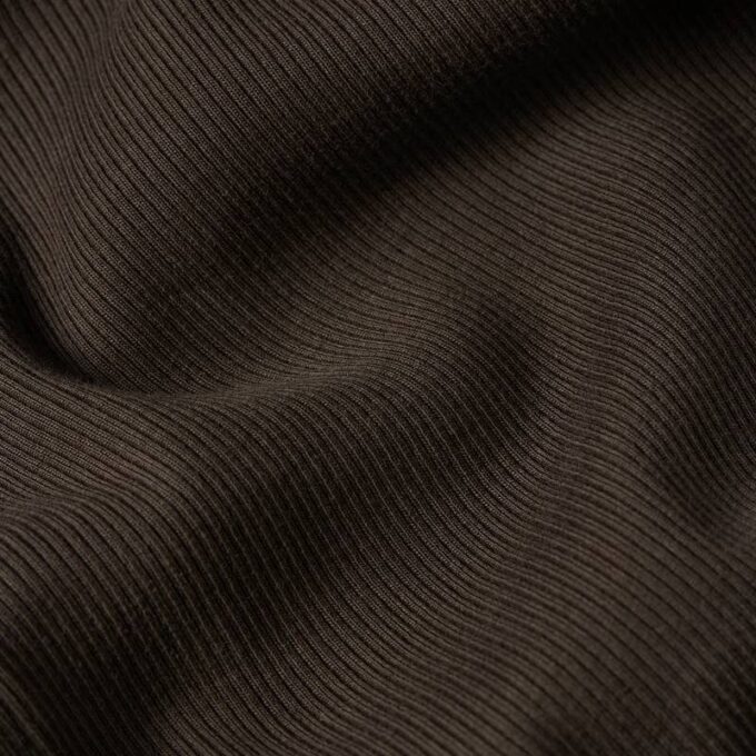 A Line Slim Rib Mock T-Shirt A Line Slim Rib Mock T-Shirt