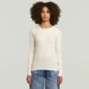 A-Line Slim Rib T-Shirt