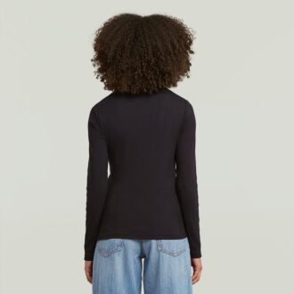 A-Line Slim Rib T-Shirt