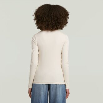 A-Line Slim Rib T-Shirt