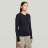A-Line Slim Rib T-Shirt
