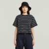 A Line Stripe Boxy T-Shirt A Line Stripe Boxy T-Shirt