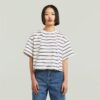 A-Line Stripe Boxy T-Shirt A-Line Stripe Boxy T-Shirt