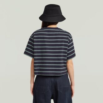 A Line Stripe Boxy T-Shirt