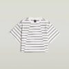 A-Line Stripe Boxy T-Shirt A-Line Stripe Boxy T-Shirt