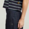 A Line Stripe Boxy T-Shirt A Line Stripe Boxy T-Shirt