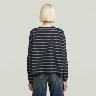 A Line Stripe Oversized T-Shirt