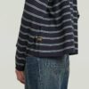 A Line Stripe Oversized T-Shirt