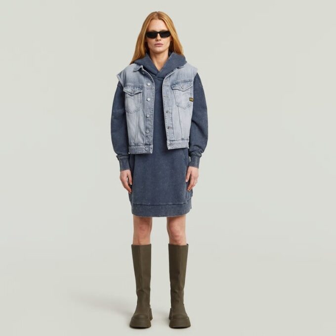 A Line Sweater Dress